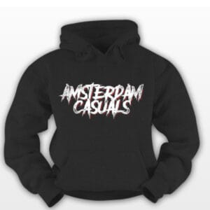 No face Hoodie zwart