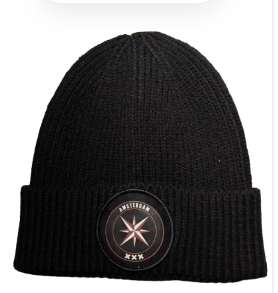 Casuals muts zwart